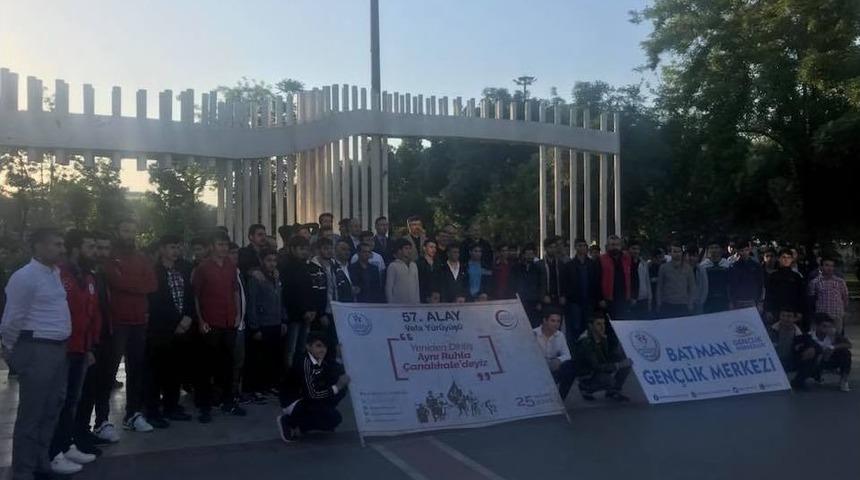 Batman&rsquo;da 57. Alay Vefa Y&uuml;r&uuml;y&uuml;ş&uuml; Yapıldı