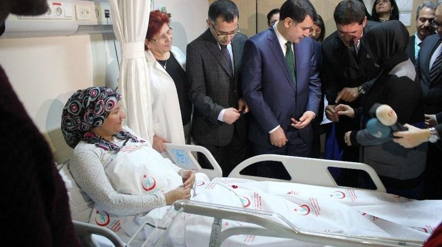 Vali Şahin&rsquo;den 2018&rsquo;in İlk Bebeğine Altın