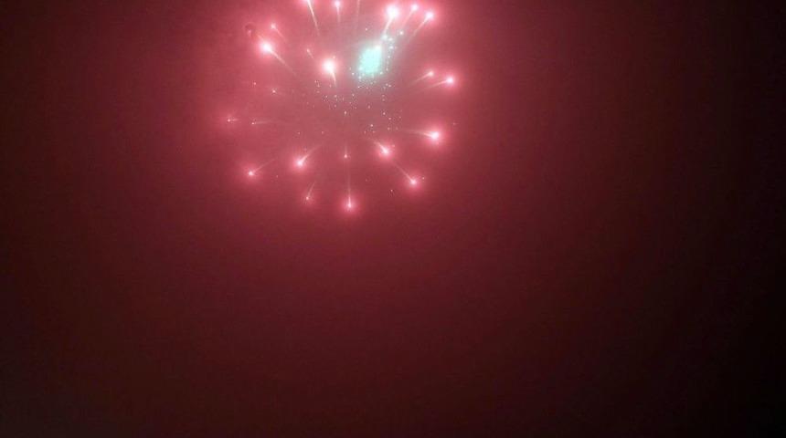 Kapadokya 2018 Yılına Havai Fişek G&ouml;sterileri İle Merhaba Dedi