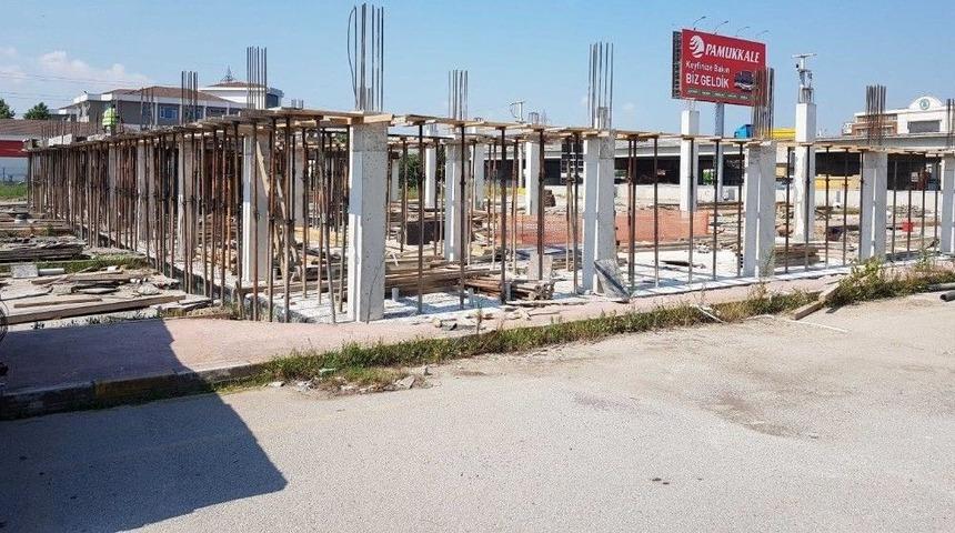 İtfaiye Terminal M&uuml;frezesi Yeni Binası Yapımı S&uuml;r&uuml;yor