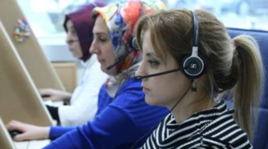 Çağrı Merkezi, Bayramda 24 Saat Hizmet Verdi