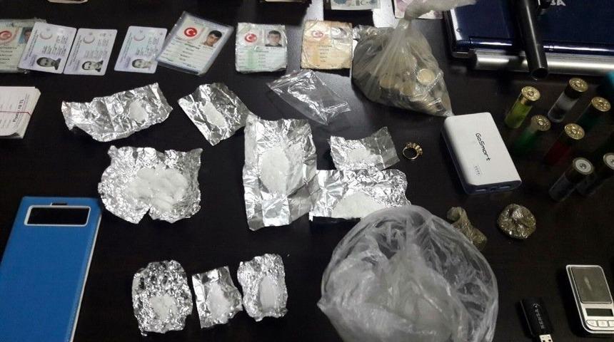 Gaziantep&rsquo;te Uyuşturucu &Ccedil;etesine Operasyon: 9 G&ouml;zaltı