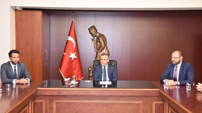 Tso Yeni Y&ouml;netiminden Vali &Ccedil;eber&rsquo;e Ziyaret.