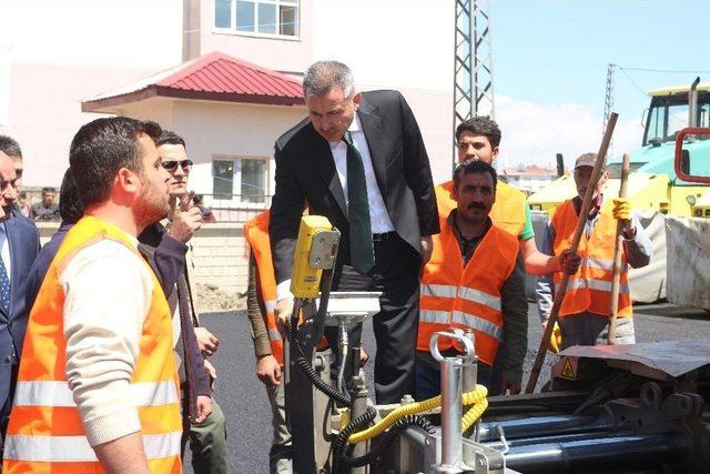 Ağrı&rsquo;da Asfalt Sezonu Başladı 1
