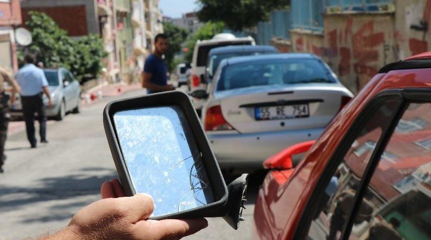 Samsun&rsquo;da 15 Aracın Aynası Kırıldı