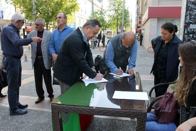 Yalova Ziraat Odası&rsquo;ndan R&uuml;zgar Santrallerine Karşı İmza Kampanyası 1