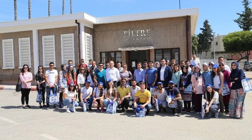 Fırat &Uuml;niversitesi &Ouml;ğrencileri Meski Tesislerini Gezdi