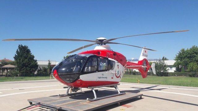 Ambulans Helikopter Hızır Gibi Yetişiyor