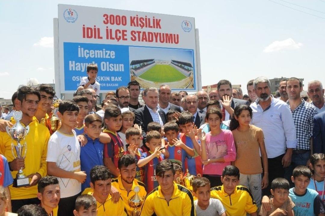 Gen&ccedil;lik Ve Spor Bakanı Bak: &ldquo;sporun G&uuml;c&uuml; Ter&ouml;r&uuml; Yenecektir&rdquo;