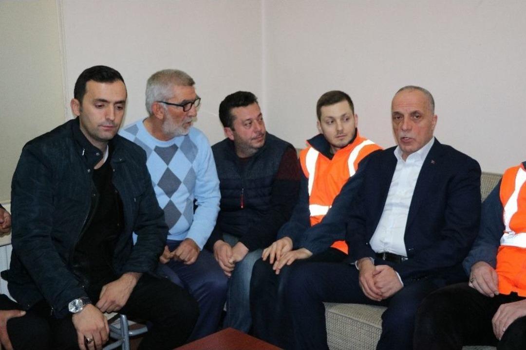 T&uuml;rk-iş Genel Başkanı Erg&uuml;n Atalay 2018&rsquo;e İş&ccedil;ilerle Birlikte Girdi