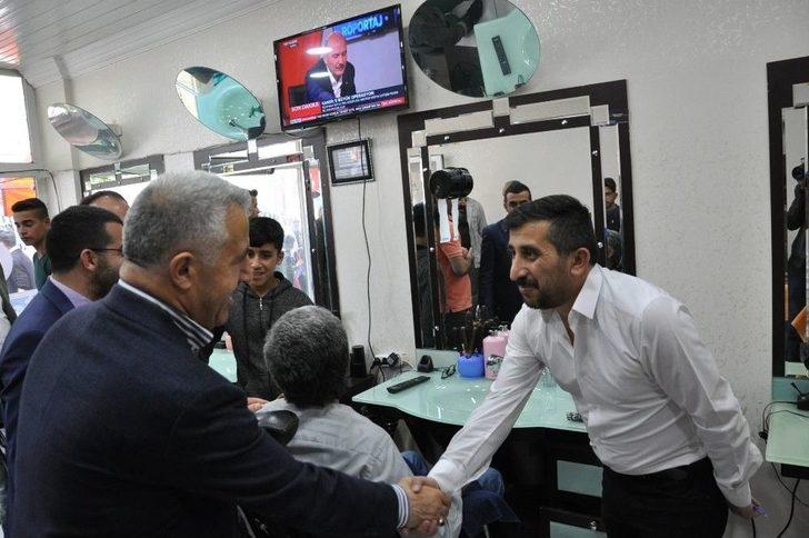 Bakan Arslan, Esnafı Ziyaret Etti G2