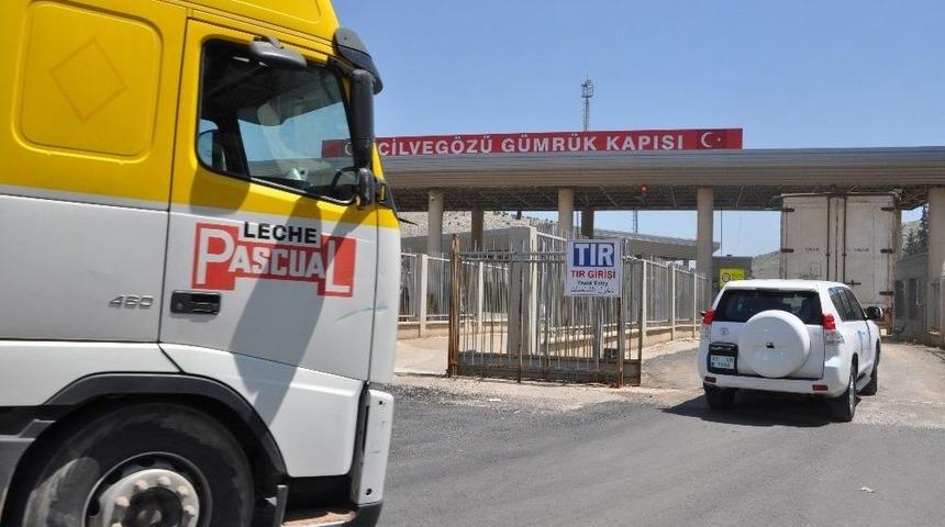 Bm&rsquo;den Suriye&rsquo;ye 22 Tırlık İnsani Yardım