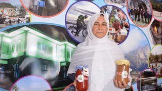 Sarıcakayalı Kadınlar Üretime Destek Veriyor