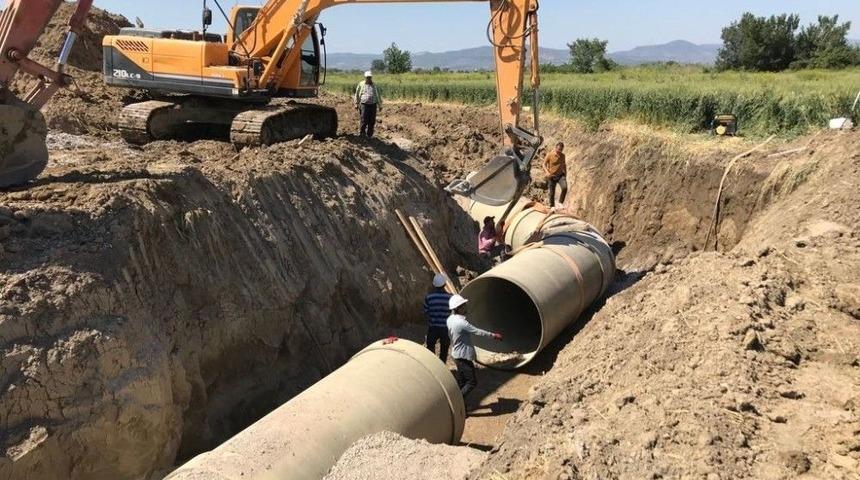 Manisa&rsquo;da 59 Milyonluk Yatırımın Deşarj Hattı Da Tamamlandı