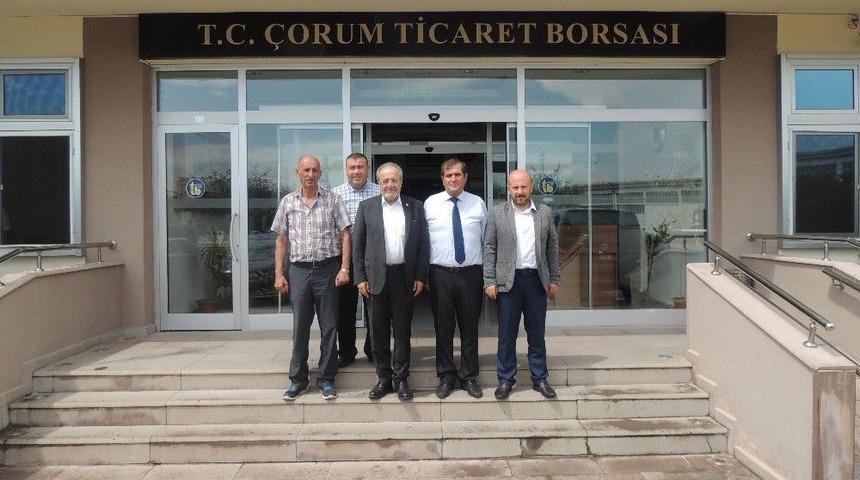 Uslu&rsquo;dan Ticaret Borsası&rsquo;na Ziyaret