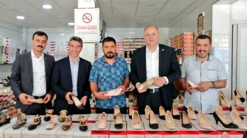 Milletvekili Koçer’den Sanayi Sitesi Esnafına Ziyaret