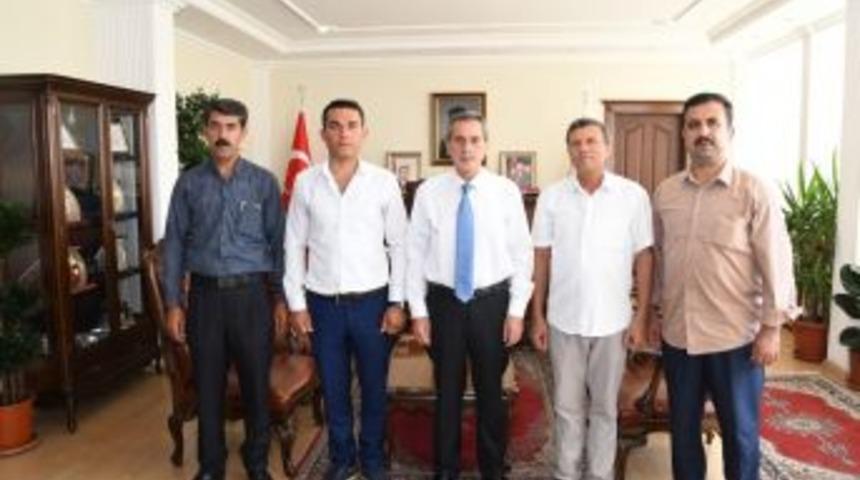 Güvenlik Korucuları Derneğinden Vali Kalkancı’ya Ziyaret