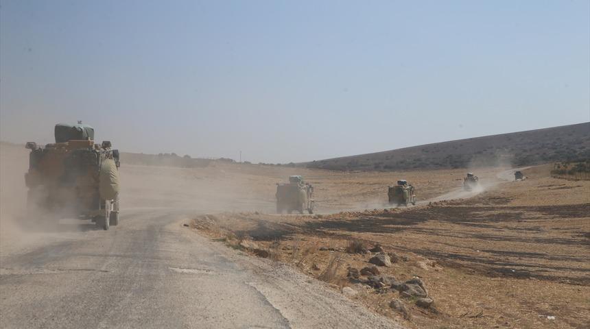 Suriye sınırına askeri sevkiyat