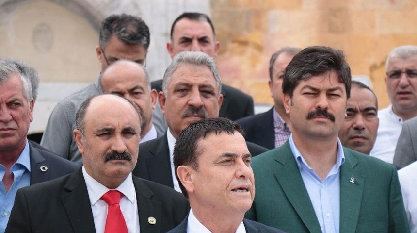 Esnaf Odaları Birlik Başkanlarından Ak Parti Adayı Necmettin Erkan&rsquo;a Destek