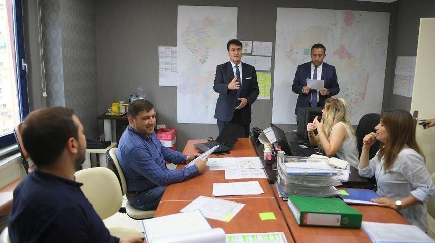 D&uuml;ndar, Se&ccedil;im Koordinasyon Merkezi&rsquo;ni Ziyaret Etti