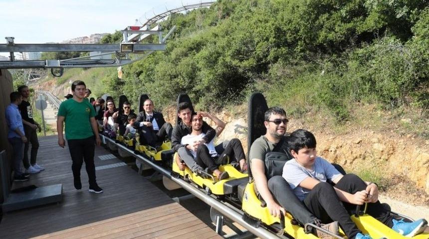 Eskihisar Macera Ve Aksiyon Parkı&rsquo;nda Bayram Yoğunluğu