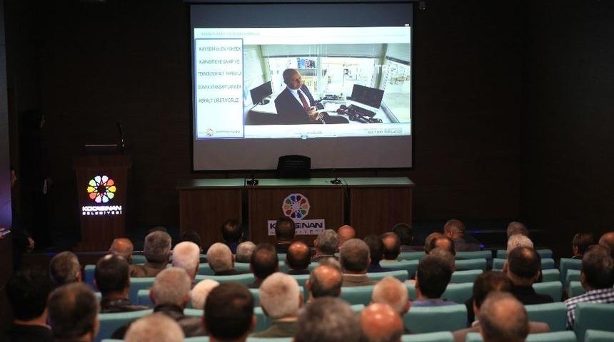 Başkan &Ccedil;olakbayrakdar Muhtarlarla Bir Araya Geldi