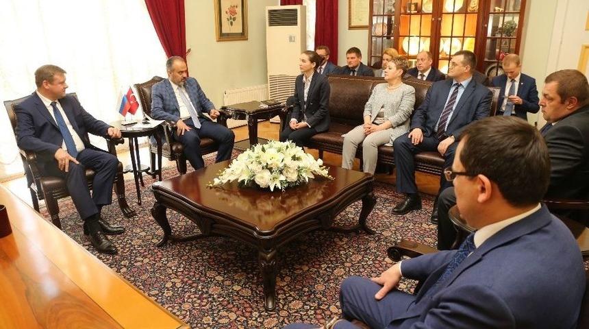 Bursa-rusya İşbirliği Ziyareti