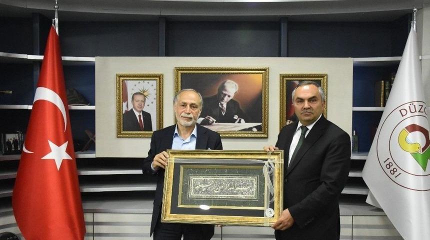 Hamza Cebeci’den Başkan Ay’a Ziyaret