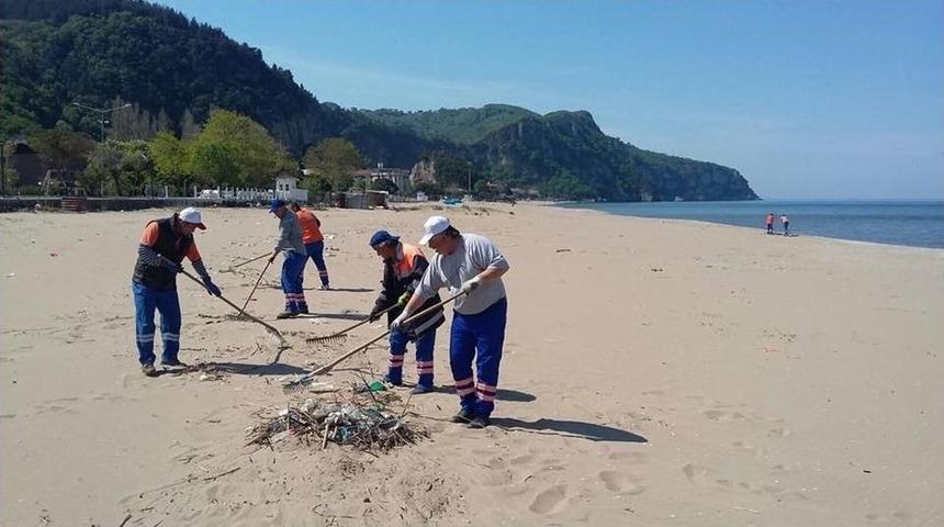 İnkumu Plajı Yaza Hazırlanıyor
