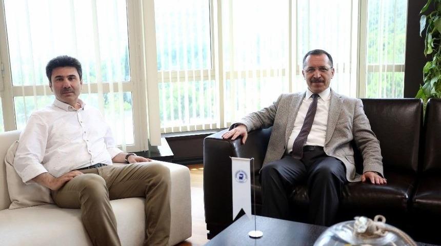 Rekt&ouml;r Karacoşkun&rsquo;dan Ziyaretler