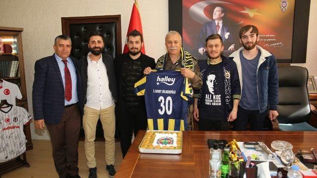 Hakkari Gfb Temsilcileri Emniyet Müdürünü Ziyaret Etti
