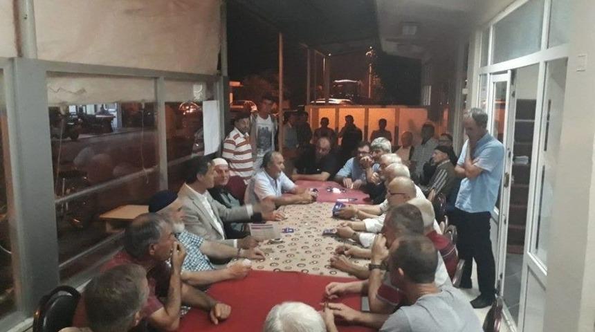 Başkan Alemdar, Mahalle Kahvehanelerine Misafir Oluyor