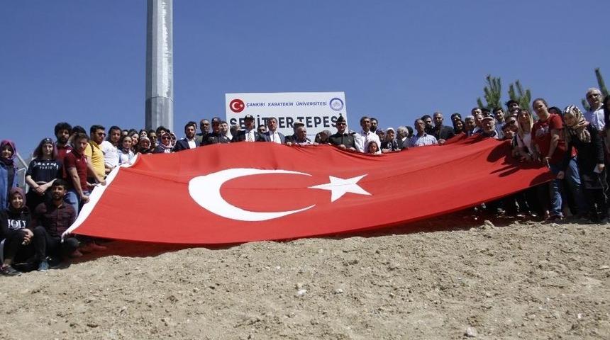 Çankırılı 200 Şehit İçin 200 Ağaç Diktiler