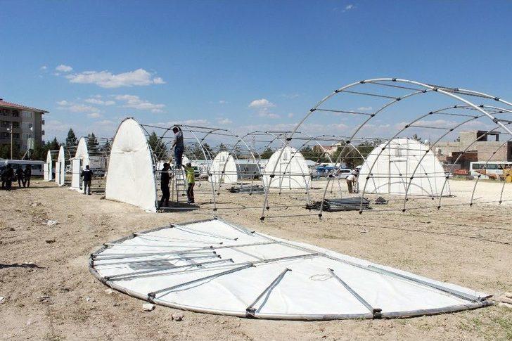 Depremzedelerin Çadırları Kuruldu G1