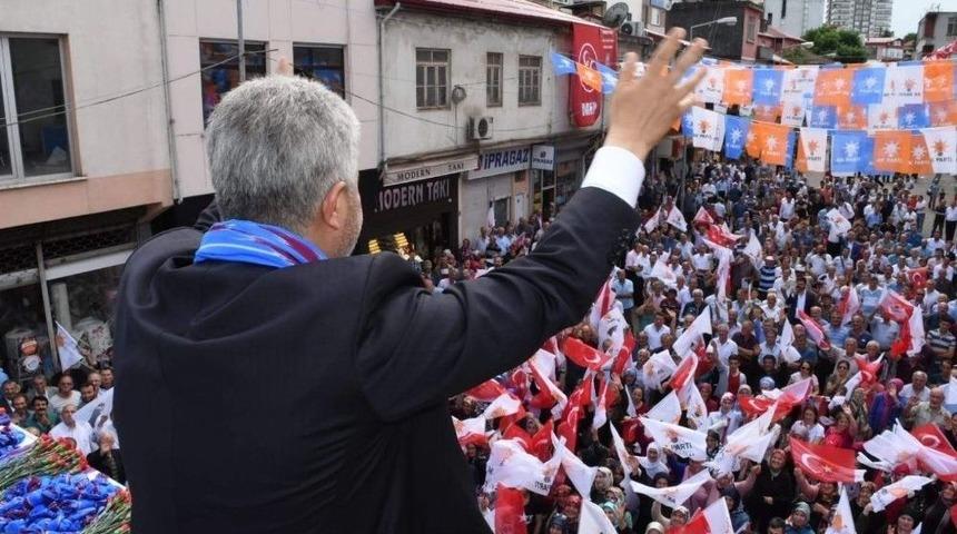 Ak Parti Trabzon Milletvekili Adayları Se&ccedil;im &Ccedil;alışmalarını Aralıksız S&uuml;rd&uuml;r&uuml;yor
