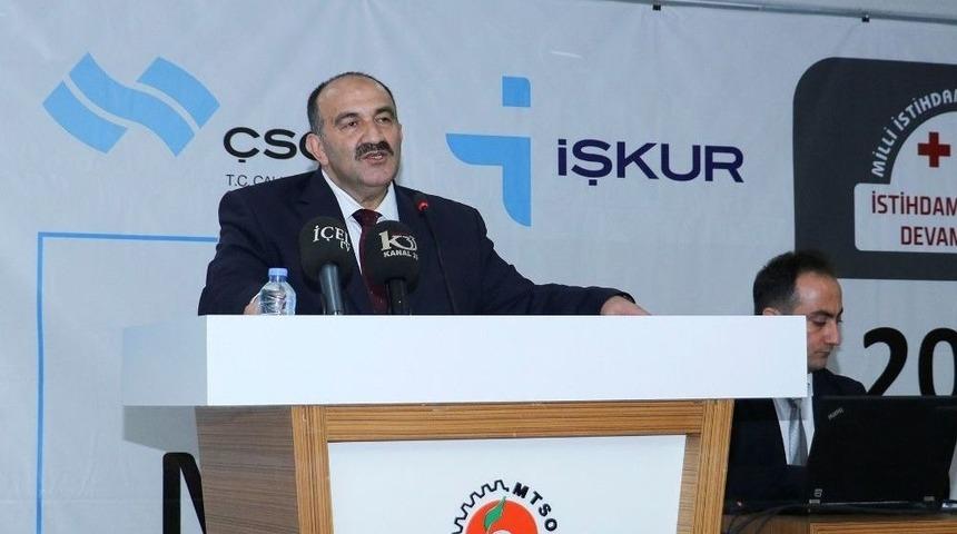 Uzunkaya: "&ouml;n&uuml;m&uuml;zdeki Ay İşsizlik Rakamlarında Tek Haneleri G&ouml;receğiz"