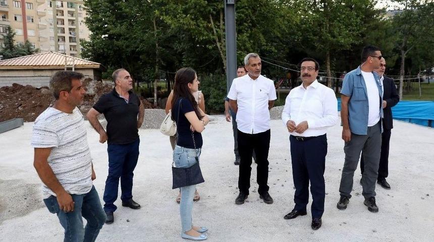 Başkan Atilla &Ccedil;alışmaları Denetledi