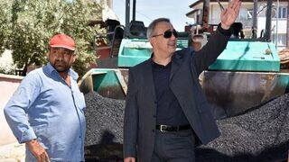 Başkan Karaçoban Mahalle Çalışmalarını Yerinde İnceledi