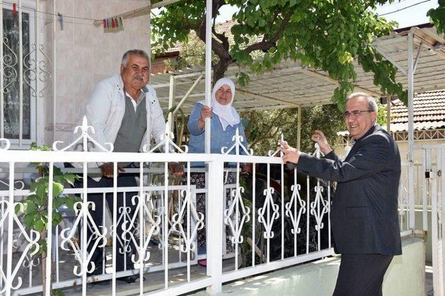 Başkan Karaçoban Mahalle Çalışmalarını Yerinde İnceledi