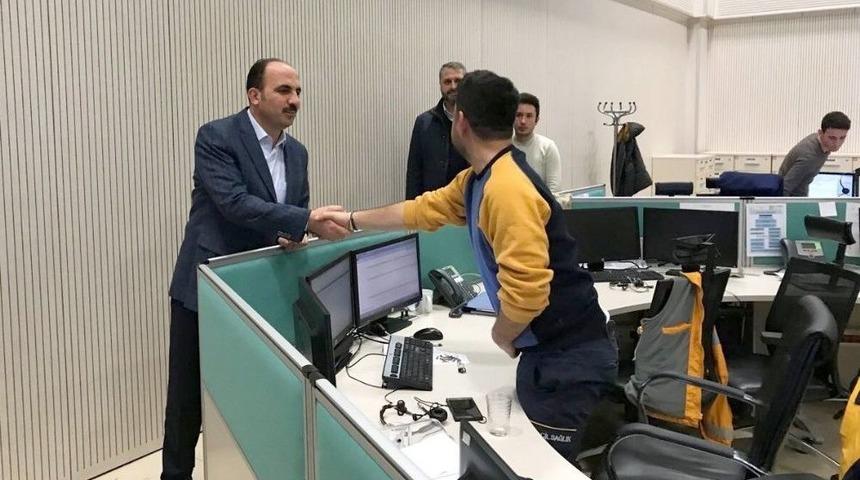 Başkan Altay, 2018&rsquo;i &Ccedil;alışanlarla Karşıladı