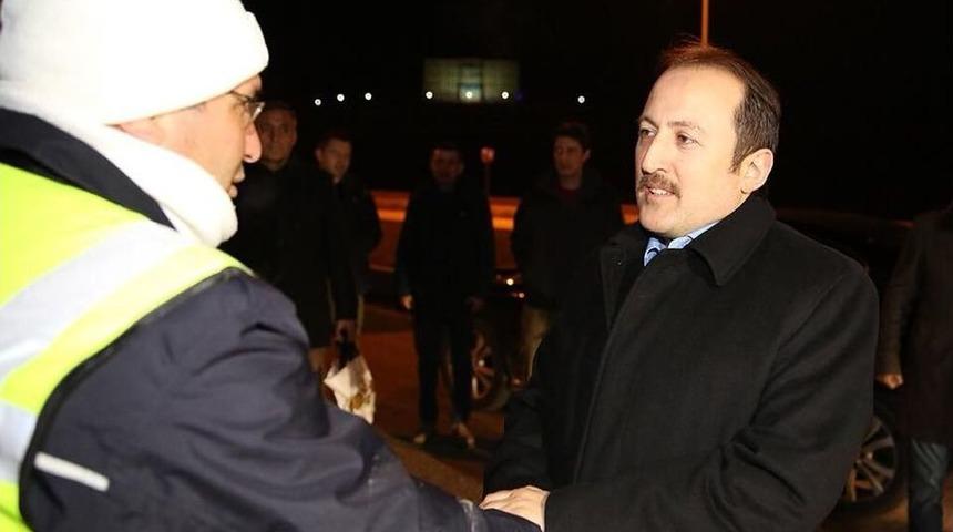 Yılbaşında G&ouml;rev Yapanlar Unutulmadı