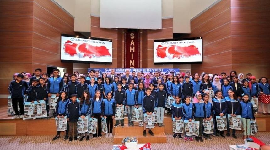 Şahinbey&rsquo;de Kitap Okuma Yarışmasında Dereceye Giren 681 &Ouml;ğrenciye &Ouml;d&uuml;l