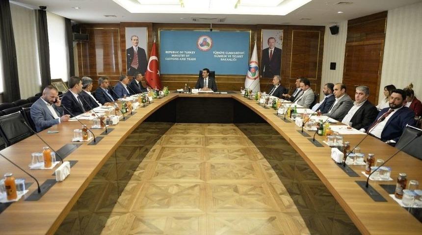 Mtb Y&ouml;netiminden Bakan T&uuml;fenkci&rsquo;ye Ziyaret