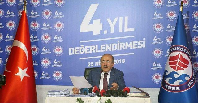 Başkan Gümrükçüoğlu 4 Yılını Değerlendirdi