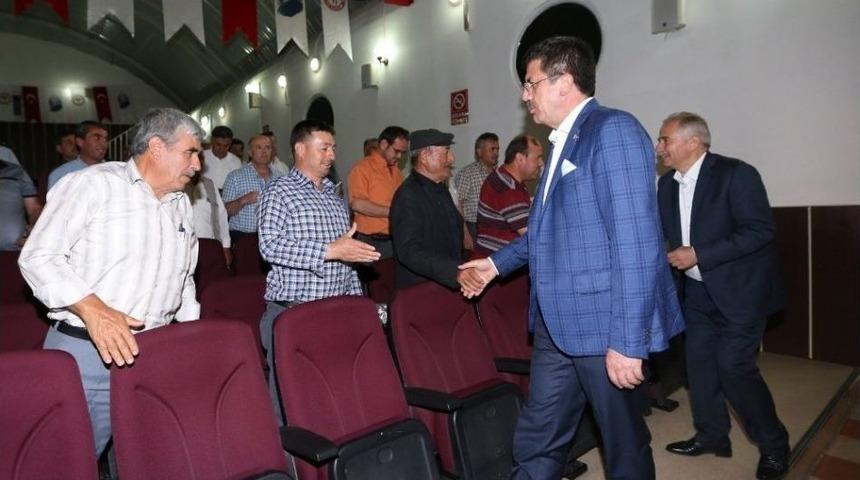 Bakan Zeybekci&rsquo;den Nohut &Uuml;reticilerine M&uuml;jde