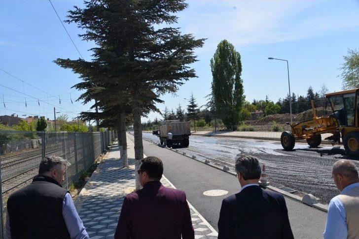 Şenkal Caddesi’nde Asfaltlama Çalışmaları Başladı G3