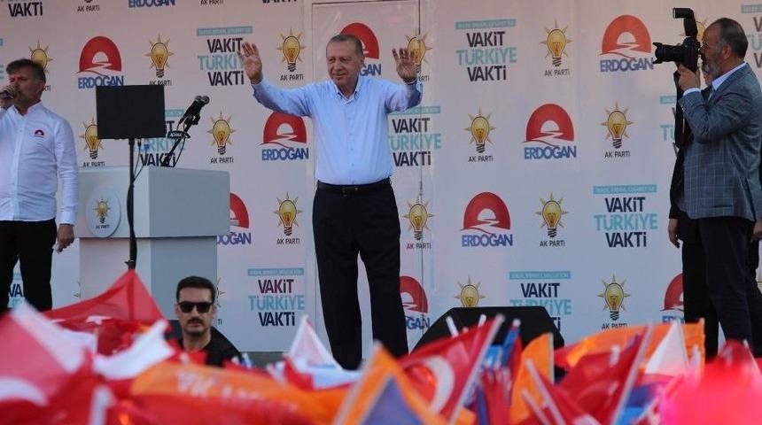 Erdoğan: "sandığın Rengi Belli Olunca Çamura Yatmaya Başlıyorlar"