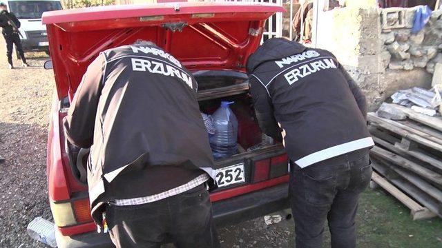 Erzurum’da Dev Uyuşturucu Operasyonu