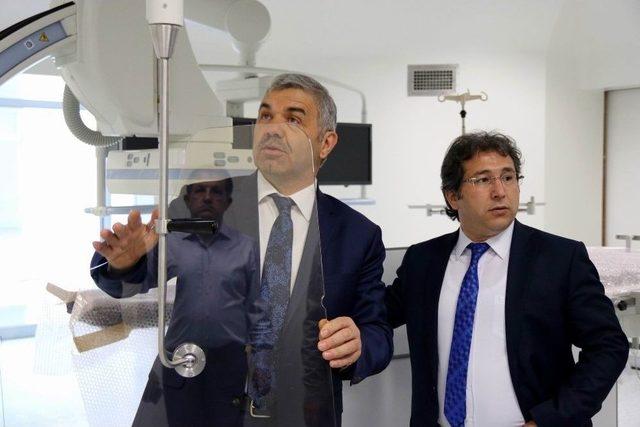 Başkan &Ccedil;elik Şehir Hastanesini Ziyaret Etti 1