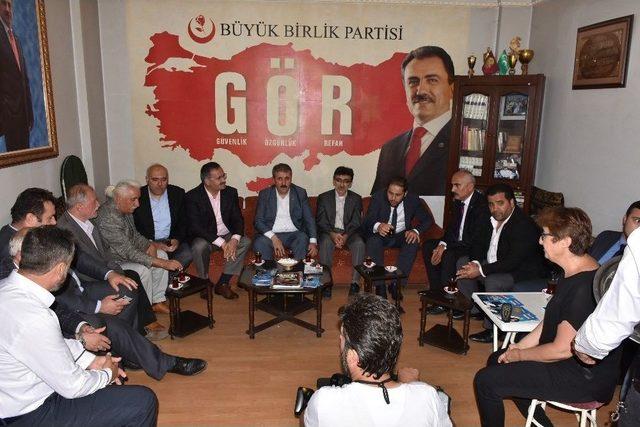 Bbp Lideri Destici’den Kızılcahamam Ziyareti